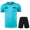 Survêtements pour hommes Maillots de football professionnels 2022 Uniformes d'arbitre pour hommes Survêtements de football à poche courte Thaïlande Arbitre Juge Sportswear Imprimer