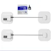 2 uds, cerradura para refrigerador, Mini cerradura para refrigerador con cerraduras de gabinete de seguridad con contraseña Digital, con aplicación de adhesivo fuerte, accesorios para refrigerador