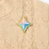 Broches Anime Genshin Impact Primogem émail broche jeu Cosplay accessoire épinglette forme géométrique Badge bijoux accessoires