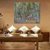 Dipinto a mano impressionista paesaggio su tela nella foresta di Fontainbleau 1882 Paul Cezanne dipinto moderno arredamento ristorante