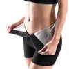 Leg Shaper Sweat Sauna Pants Body Shaper Shorts Weight Loss Slimming Shapewear Women Waist Trainer Tummy Thermo Sweat Leggings Fitness 230615