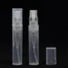 2020 5ml Mini Sample Perfume Plastic Bottles Empty Travel Spray Atomizer Bottles Cosmetic Packaging Containers Free Shipping