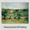 Platteland Landschap Canvas Art Aix-en-Provence Paul Cezanne Schilderij Handgemaakte Impressionistische Moderne Home Decor