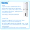 Dispensador de sabonete líquido Dispensadores automáticos de espuma para banheiro Máquina de lavar roupa inteligente com carregamento USB Material ABS branco de alta qualidade 230616
