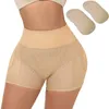 Bel karın şekillendirici cxzd ganimet kalça arttırıcı görünmez asansör astar kaldırıcı şekillendirici dolgu külot push yukarıya dip boyshorts seksi shapewear külot 230615