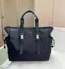 TOTE TORPS DUŻY Black Damskie torby na ramię duże rozmiar swobodne stury wysokiej jakości nylonowa torba crossbody Female Travel Shopper Torebka komputerowa