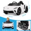 Funtok McLaren GT 12V Kids Electric Ride на игрушечном автомобиле с местом для хранения дистанционного управления и функцией напоминания с низким батареем