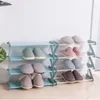 Soportes de almacenamiento Bastidores 1 piezas Nivel en forma de Z Zapatos Estante Organizador Titular Puerta Extraíble Múltiples capas Gabinete Muebles 4 colores 230615