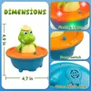 Bath Toys Baby bath toy baby fountain 5 modes spray water baby lamp bathtub toy bathroom swimming pool 230615