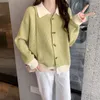 Women's Knits Ms Knitwears Women Sweater Autumn Design Feeling Cardigan Female Model