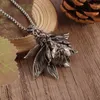 Pendant Necklaces Vintage Flower Fairy Honey Elf Princess Girls Necklace Men And Women Trendy Punk Jewelry Children's Gift