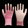 Labor protection gloves Anti-slip wear kitchen wood handling glass factory PU gloves