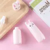 wholesale Hot Cartoon Cat Spray Bottle Pink Perfume Atomizer Cosmético Líquido Bomba vacía 70ml Contenedor Dispensador Cifvc