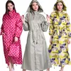 Vêtements de pluie Mode Allonger Hommes Et Femmes Allonger Imperméable Mince Poncho Dames Imperméable À L'eau Longue Respirant Veste De Pluie Adultes Imperméables 230615