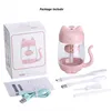 Humidifiers 350ML Air Humidifier with Light Ultrasonic Adorable Cat Mini USB Humidificador Color In Aroma Diffuser for Car