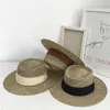 Wide Brim Hats Bucket Handmade Straw Beach Hat For Women Summer hat Panama Cap Fashion Concave Flat Sun Protection Visor Wholesale 230615