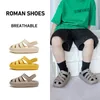 Sandaler Utune Roman Kids Summer Shoes for Girls and Boys Cute Eva Slipper Outdoor Thick Cushion Beach 37y Children 230615