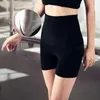 Taillen-Bauchformer, Sauna-Schweiß-Shapewear, hoch taillierte Shorts über dem Knie, Hosen in der Mitte des Oberschenkels, Trainingsanzug, Taillentrainer, Gewichtsverlust, Body Shaper für Damen, 230615