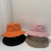 Chapeaux de seau de marque de luxe Casquettes de soleil Chapeau de broderie avec étiquette de marque intérieure Panama Bob Basin Cap Chapeau de pêcheur en plein air 2108174442779248U