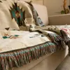 Kocowy w stylu etnicznym sofa koc rekrea koc miękki ciepły bawełniany koc sprężyna i jesienna sofa sofa koc R230616
