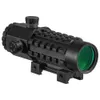 Fire Wolf 3x28 Green Red Dot Cross Scope Optics Optics Riflescope Fit 11/20mm قابلة للتعديل.