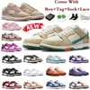 met doos Lage Sandrift Outdoor Schoenen Heren Dames Sneakers Panda Triple Pink Orange Lobster Medium Curry Active Fuchsia Rose Whisper Trail Gai Heren Sportschoenen