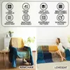 Blanket Inyahome Sofa Throw Blanket for Room Decor Chenille Jacquard Tassels Throw Covers Large Couch Furniture Sofa Chair R230615