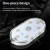 New 1pc Car LED Touch Lights Wireless Interior Light Auto Roof Ceiling Reading Lamps For Door Foot Trunk Storage Box USB Charging