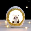 Veilleuses lumière créative mignon chambre décor lampe belle Panda étoile Table chambre décoration chevet veilleuse pour enfants cadeau