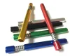 Cachimbos de metal para cachimbos de boca multicoloridas de 82 mm com pontas de filtro de alumínio, um rebatedor, bastões de autolimpeza, raquete, cachimbo para esconderijo876