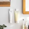 New Bathroom Hanging Clip Multi-purpose Bathroom Toothpaste Cleanser Rack Plastic Toothpaste Clip Wall Mount Stand Organizer