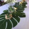 Fleurs décoratives 24 PCS Artificielle Feuilles De Palmier Tropical Hawaiian Safari Jungle Party Decor Hawaii Été Anniversaire Table De Mariage Faux Plante