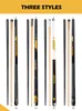 Billiard Accessories Arrival PREOAIDR KING Carbon Fiber Pool Cue Stick Rainbow Tip Maple Technology Shaft Uni loc Joint 230616