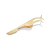 2021 False Eyelash Tweezers Fake Eye Lash Applicator Eyelash Extension Curler Nipper Auxiliary Clip Clamp Makeup FAST SHIP