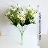 ドライフラワーCM人工美人chrysanthemumリアルタッチブーケフェイクフラワーウェディングデコレーションホームガーデン
