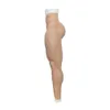 Calça Masculina de Músculo Falso de Silicone Forma de Seio Realista Simulação Artificial Calça de Perna Forte de Músculo Falso para Travesti Cosplay Traje 230616