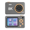 Digitalkameror 80MP Children Camera Toys 2,4 tum HD -skärmpografi PO VIDEO SLR 4K -speltecknad med lanyard