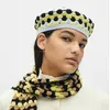 Bérets 2022 automne nouveau Colorblocking crochet tricoté creux béret casquette femme coréenne rétro mode pas d'avant-toit peintre chapeaux Boinas Z0616