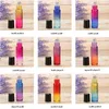 Color gradient 10 ml Glass Essential Oils Roll-on Bottles with Stainless Steel Roller Balls Roll on Bottle 9 Colors 8 caps Olasm