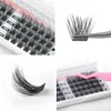 Makeup Tools 4 Boxes Etvite Volume Cluster Lashes Diy Extension C Curl Segmenterade individuella falska fransar Naturliga ögonfransar 230615