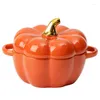 Plates Shane Ceramic Bowl Stewed Pumpkin With Cover Household Kitchen Children's Soup Steamed Egg Salad Tableware Rice