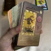 Działalność gier na świeżym powietrzu Golden Tarot 12x7cm angielski tal