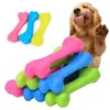 Pet Dog Puppy Cat Rubber Dental Teeth Chew Bone Play Training Fetch Fun Toys Hot for Small Dogs Dog Accessories