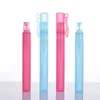 10mlトラベルポータブル香水ボトルスプレーボトルサンプル空のコンテナアトマイザーミニボトルプラスチックペン型IFVUC