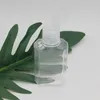 60 ml tom hand sanitizer gel flaska hand tvål flytande flaska klar pressad pet sub rese flaska gnfho