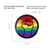 Rainbow Fist Pride Heart Love Flag Lips Brooches Custom Glbtq Badges sac Bijoux Bijoux pour les amis lesbiens gays