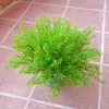 Dried Flowers Hot selling green plastic wealth grass asparagus artificial plant flower Babysulf wedding Christmas home decora