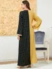 Ethnische Kleidung Eid Muslim Kleid Ramadan Abaya Kaftan Jilbab Lange Kleider Hijab Abayas Für Frauen Islamische Robe Femme Musulmane 2XL