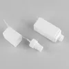 100 Pcs 60 Ml 75 Ml 90 Ml Make-Up Lege Reizen Plastic Witte Vierkante Spray Flessen Voor Toner Parfum tool 2023 Nieuwe Aavdf