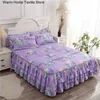 Sets de ropa de cama 1 PC Camada de fresa linda Sanding sarga de cama suave para niña doble capa primavera verano sin almohada 230615